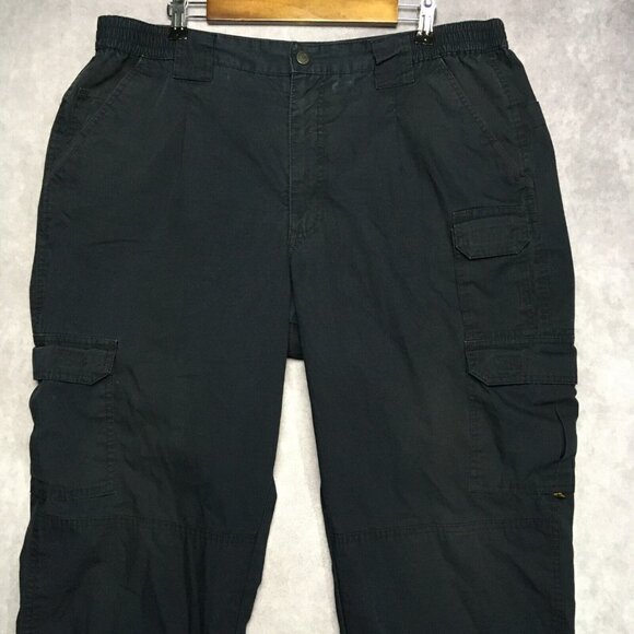 Propper Mens Tactical Cargo Pants size 40x34 Dark Blue Pockets Ripstop Poly Blnd - Picture 1 of 13